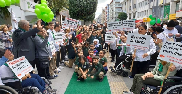 SEREBRAL PALSİ HASTALARI UNUTULMADI