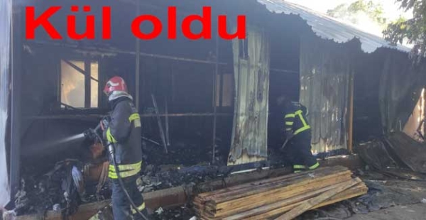 SERMAYECİK’TEKİ YANGIN KORKUTTU