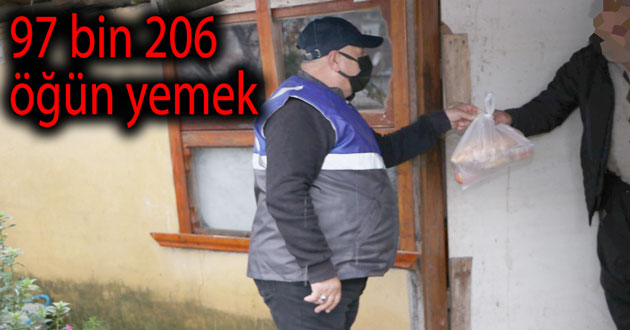 ​SICAK YEMEK DAĞITIMI DEVAM EDİYOR
