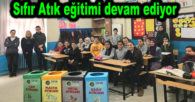 Sıfır Atık eğitimi devam ediyor