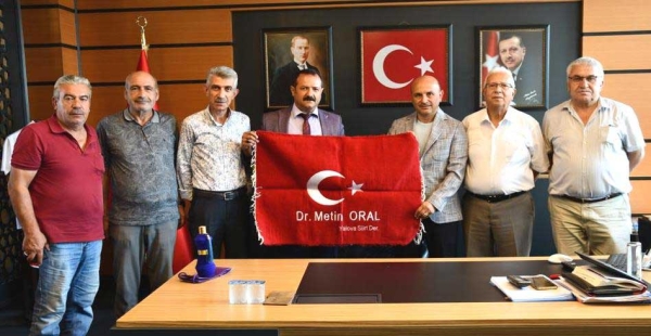 SİİRTLİLER’DEN BAŞKAN ORAL’A ZİYARET