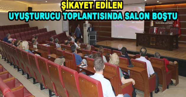 ŞİKAYET EDİLEN UYUŞTURUCU TOPLANTISINDA SALON BOŞTU