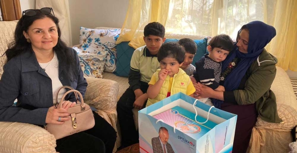SİLPAGAR AİLESİ BEBEKLERİ UNUTMADI