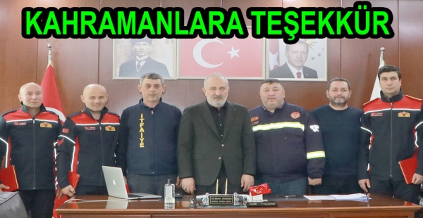 SİLPAGAR’DAN KAHRAMANLARA TEŞEKKÜR PLAKETİ