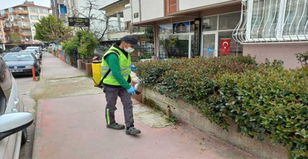 SİNEK İÇİN İLAÇLADILAR