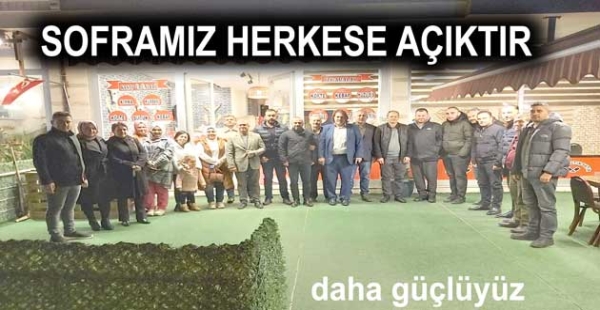 SOFRAMIZ HERKESE AÇIKTIR