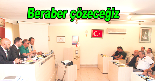 Sorunları beraber çözeceğiz