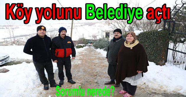Sosyal medyadan yazdı yolu açıldı
