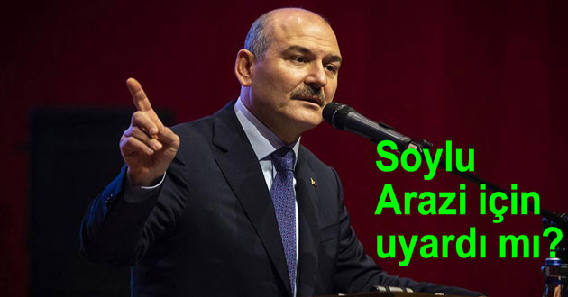 SOYLU YALOVA DA Kİ ARAZİYİ SATTIRMIYOR