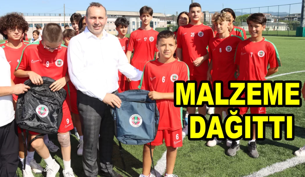 SPOR MALZEMELERİ YALOVA BELEDİYESİNDEN