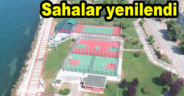SPOR SAHALARI YENİLENDİ