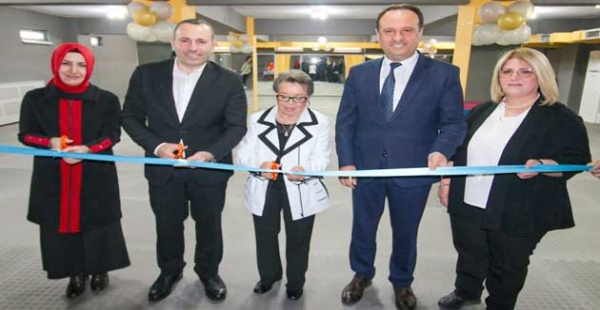 ​SPOR SALONUNUN AÇILDI