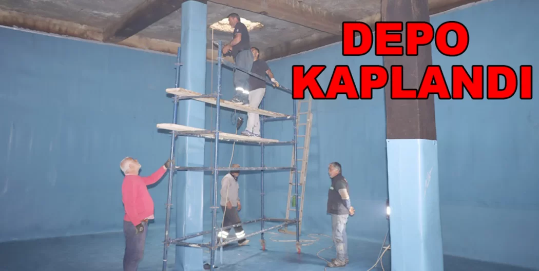 SU DEPOLARI MEMBRAN İLE KAPLANIYOR