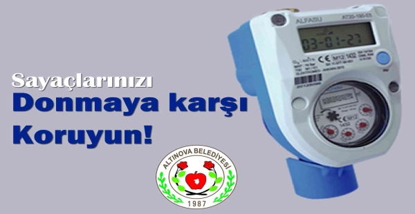 SU SAYAÇLARI DONABİLİR