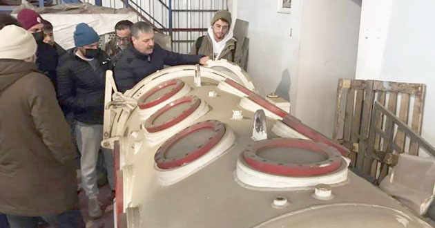 Sualtı tedavisi dersi aldılar