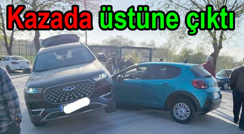 SUBAŞI 'NDA KORKUTAN TRAFİK KAZASI