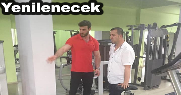 Subaşında Fitness salonu yenilenecek