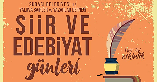 Subaşında şiir ve edebiyat konuşulacak