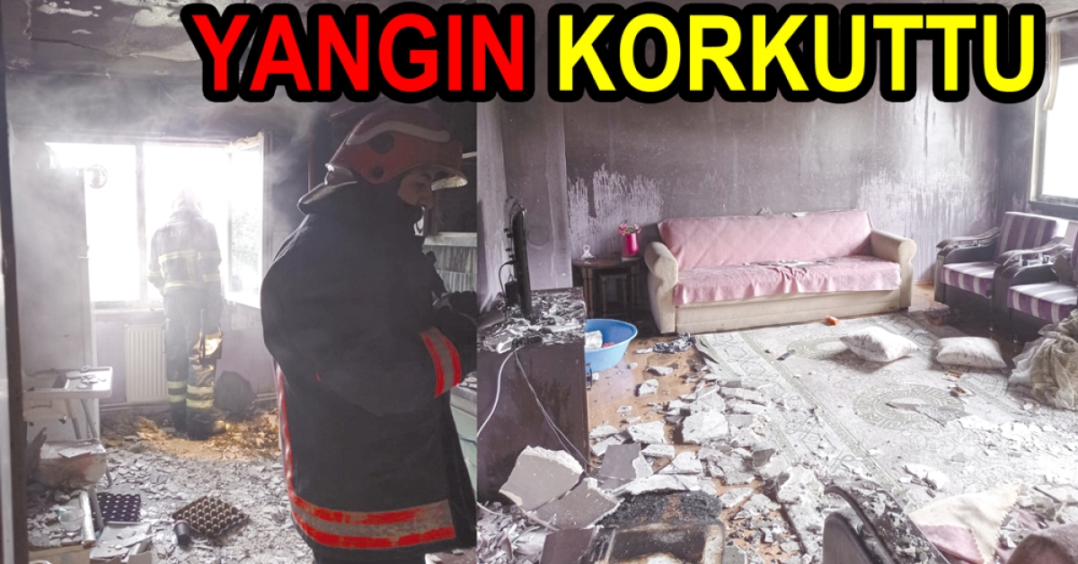 Subaşında yangın korkuttu