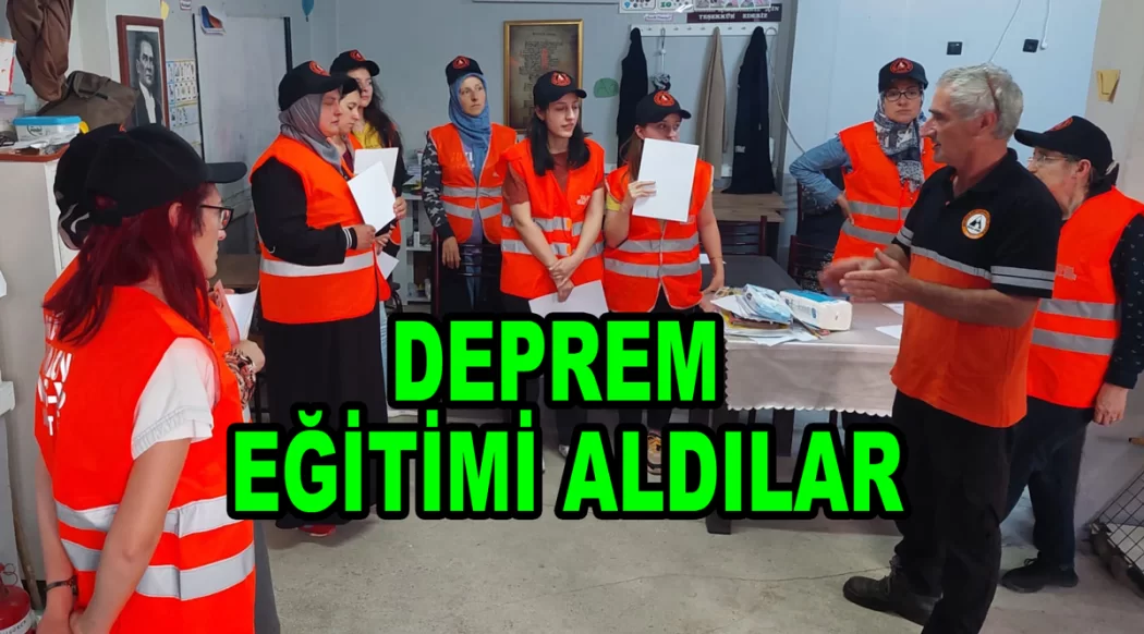 SUGÖREN KÖYÜNDE SANAL TATBİKAT YAPTILAR
