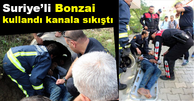 Suriye’li Bonzai  kullandı kanala sıkıştı