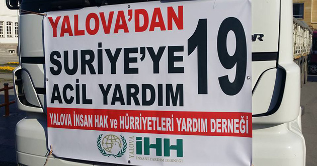 Suriye'li mazlumlar için 19. Tır yola çıktı