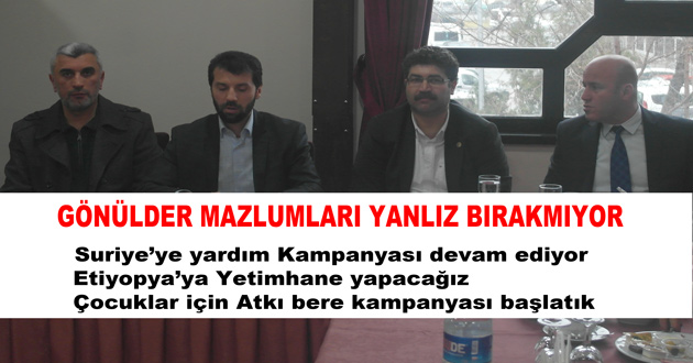 SURİYE'YE YARDIMLAR DEVAM EDECEK