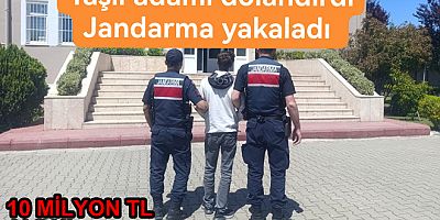 10 MİLYON TL ALAN SAHTE MİT'CİYİ JANDARMA YAKALADI