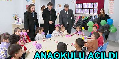 100. YIL BAHÇELİEVLER ANAOKULU AÇILDI