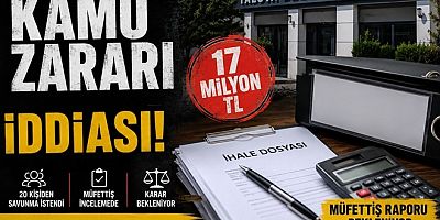 17 MİLYON TL'LİK KAMU ZARARI İDDİASIYLA YALOVA BELEDİYESİ'NDE MÜFETTİŞ RAPORU BEKLENİYOR