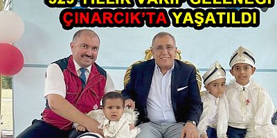 529 YILLIK VAKIF GELENEĞİ ÇINARCIK’TA YAŞATILDI