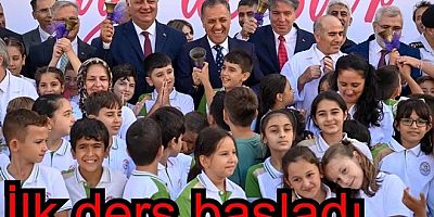 56 BİN 626 ÖĞRENCİ İÇİN İLK DERS ZİLİ ÇALDI