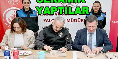 AİLELER SERAMİK SANATIYLA BİR ARAYA GELDİ