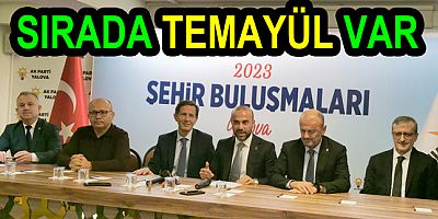 AK PARTİ TEMAYÜL İÇİN GÜN SAYIYOR