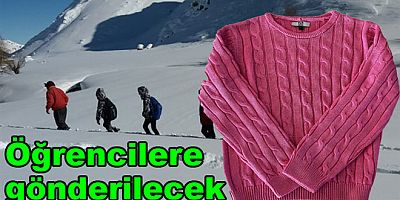 AKSA AKRİLİK VE TOÇEV ÇOCUKLARA KAZAK GÖNDERECEK