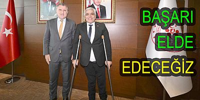 ALPARSLAN ERKOŞ BAKAN BAK İLE GÖRÜŞTÜ
