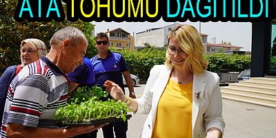 ALTINOVA’DA 10 BİN ATA TOHUMU DAĞITILDI