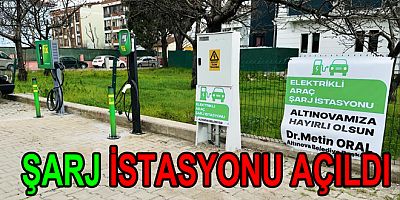 ALTINOVA’DA ARAÇLAR ŞARJ EDİLECEK