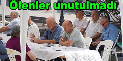 Altınova da Deprem Şehitleri için mevlit