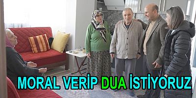 ALTINOVA DA HASTA VE YAŞLILARIMIZIN YANINDAYIZ