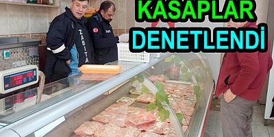 ALTINOVA’DA KASAPLARA DENETİM