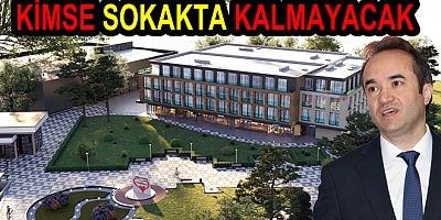 ALTINOVA DA KİMSE SOKAKTA KALMAYACAK