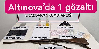 ALTINOVA’DA NARKOTİK OPERASYONU