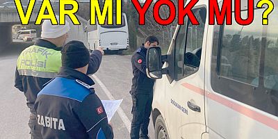 ALTINOVA’DA SERVİS ARAÇLARI DENETLENDİ
