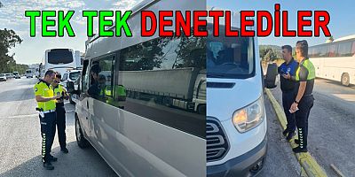 ALTINOVA’DA SERVİS ARAÇLARINA SIKI DENETİM