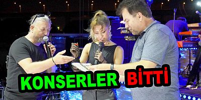 Altınova’da son konser verildi