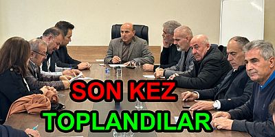 ALTINOVA’DA SON MECLİSİ TAMAMLANDI