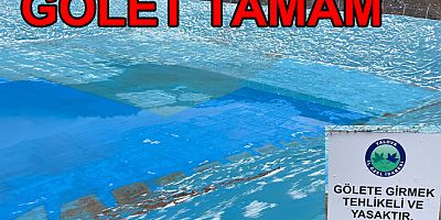 ALTINOVA GÖLETİ TAMAMLANDI