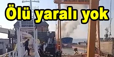 ALTINOVA TERSANELER BÖLGESİ'NDE KORKUTAN PATLAMA