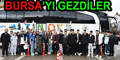 Altınovalı liseliler Bursa'yı geziyor 